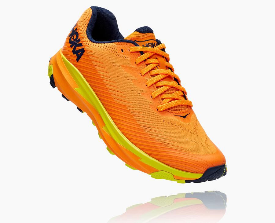 Trail Shoes Mens - Hoka One One Torrent 2 - Orange - AOCHLVE-51